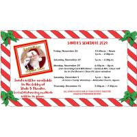 Santa Claus Schedule 2021