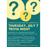 Founders' Day - Trivia Night