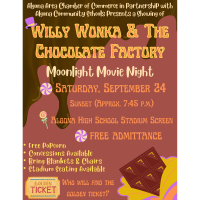 Moonlight Movie Night - Showing "Willy Wonka & The Chocolate Factory"
