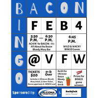 Frostbite Olympics - Bacon & BINGO