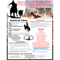 Kossuth Saddle Club hosts Algona Youth Rodeo 