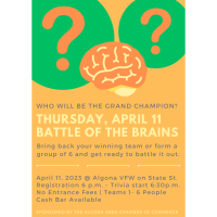 Think Up, Drink Up Trivia Night FINALE - Battle of the Brains