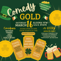 Comedy Gold - Leadership Algona Class Comedy Night Fundraiser