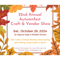 32nd Annual Algona Autumnfest Craft & Vendor Show