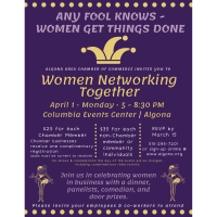 Women Networking Together - Any Fool Knows Women Get Things Done