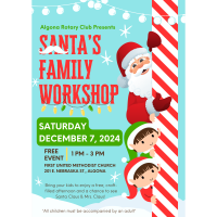 Santa's Family Workshop - Presented by Algona Rotary Club