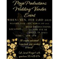 Mojo Productions Wedding Vendor Event