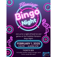 Frostbite Olympics: Flamingo Bingo