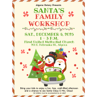 Santa's Family Workshop - Presented by Algona Rotary Club