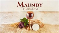 Maundy Thursday Communion Service