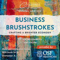 2024 Chamber Annual Meeting presented by: OSF HealthCare Heart of Mary Medical Center