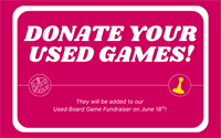 Donate Your Used Board Games!