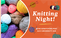 Knitting Night @The Scratching Post CU