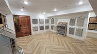 Our Fargo showroom with carpet samples 