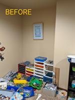 LEGO Collection Organization Before Photo