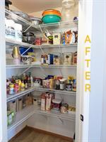Pantry Organization After Photo (right side)