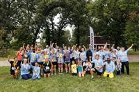Employees, their families and friends, and community members gather each year for our Yellow Rose Race 5k and 10k