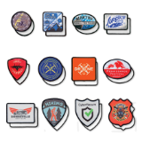 Full Color Printed (Sublimation) and Embroidered Patches Full Color Printed (Sublimation) and Embroidered Patches