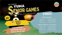 Yuma Senior Games!