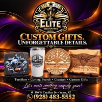 Congratulations to our August Member of the Month, Elite Engraving and More