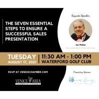 The Seven Essential Steps to Ensure A Successful Sales Presentation Luncheon - August 2021