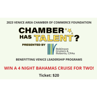 2023 Chamber Has Talent Raffle Tickets Available - to purchase click "Register" button