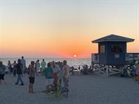 Venice Beach Party Sunset
