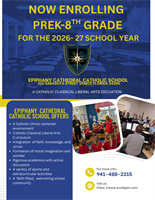 Pre-k - 8th Grade Enrollment is OPEN!