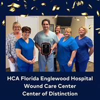 HCA Florida Englewood Hospital Recognized for Clinical Excellence  During Wound Care Awareness Month