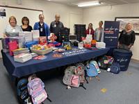 HCA Florida Englewood Hospital held a Back-to-School Supply Drive for caregivers and nursing students