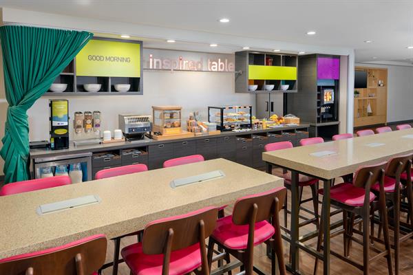 Breakfast Area; Breakfast Buffet Served Daily 6 - 9 A.M.
