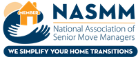 Member of NASMM (National Association of Senior Move Managers) Member of NASMM (National Association of Senior Move Managers)