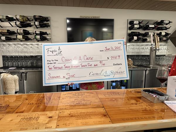 Corks 4 A Cause Donation
