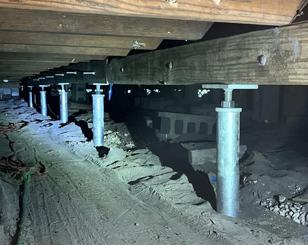 Crawl space repair