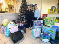 Community Came Together to Bring Holiday Joy to Clients of the Child Protection Center