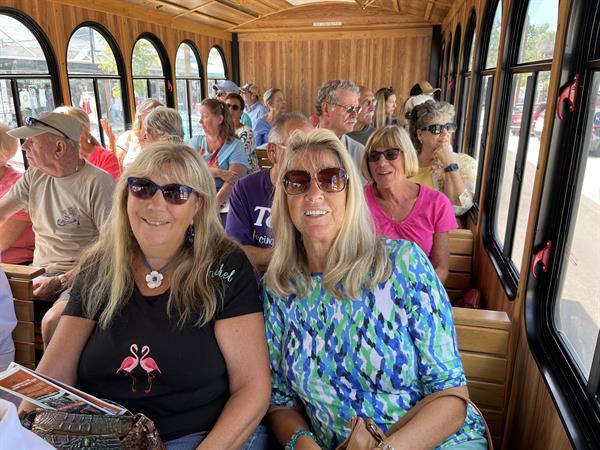 City Sightseeing tour-goers enjoy air-conditioned comfort