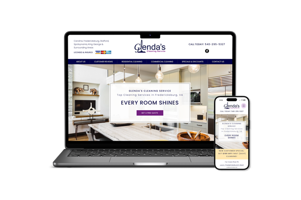 Web Marketing Services for Home & Commercial Cleaning Services