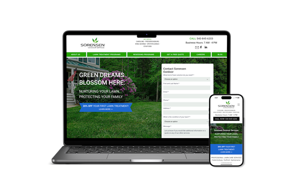 Web Marketing Services for Lawn Care Companies