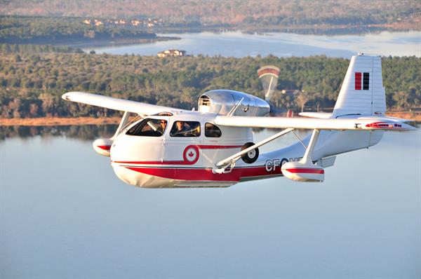 Commercial: Portrait of a Pilot and His Seaplane Lake Dora, Florida