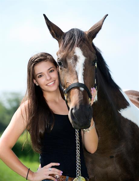 Senior Portrait: At the Stable