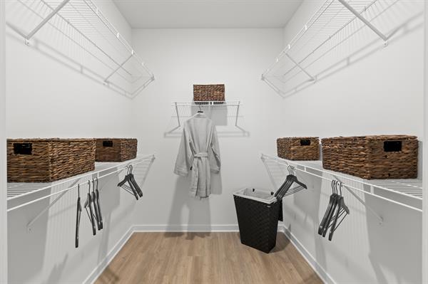 Model Walk-In Closet Model Walk-In Closet