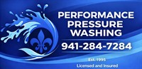 Performance Pressure Washing
