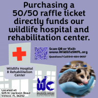 GET YOUR TICKETS: WIldlife 50/50 Raffle Drawing