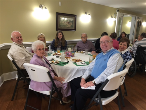 Family and Friend Easter Dinner Celebration