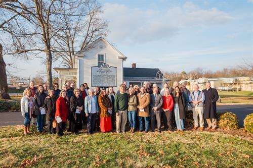 Haley Brazel Photography took photos of the dedication of the Porland History Museum. 