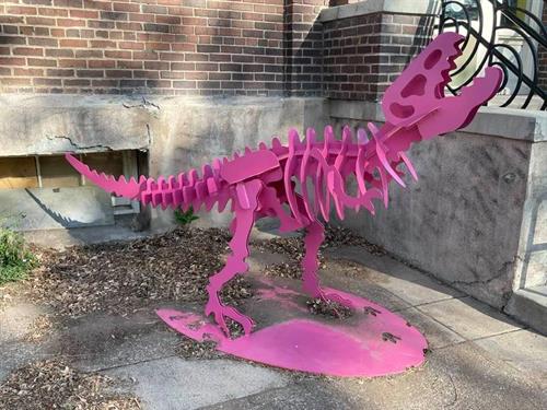 Missy our pink TRex!