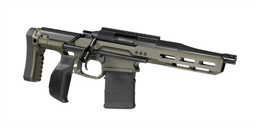 LINE49 SuperShort Precision Rifle, SBR 7.0" 300BLK LwMATCH-Mod2 Barrel, JTAC PDW, Cobalt Kinetic Green