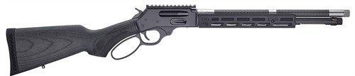 Henry SPD HUSH Lever Action Rifle, 16.50" Carbon Barrel, 45 Colt, 357 Mag