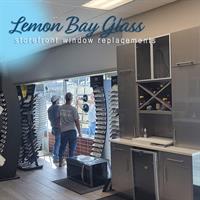 Impact-rated commercial storefront installed by Lemon Bay Glass in Sarasota County. Impact-rated commercial storefront installed by Lemon Bay Glass in Sarasota County.