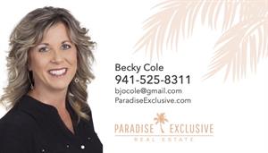 Becky Cole, Realtor at Paradise Exclusive Real Estate